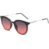 SOJOS Fashion Round Sunglasses for Women with Rivet Plastic Frame DOLPHIN SJ2068