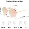 SOJOS Sunglasses for Women Polygon Sunglasses UV400 AURA SJ1128