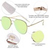 SOJOS Classic Aviator Sunglasses for Women Men Mirrored UV400 Lens Vintage Metal Frame SJ1030
