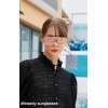 Classic Siamese One Piece Sunglasses Nice Rimless Stylish Retro Design for Women Men B2574